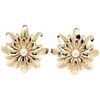 Boucles oreilles Avant-Garde Paris Ninana Dor&eacute;