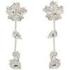 Boucles oreilles Avant-Garde Paris Florenceka Argent&eacute;