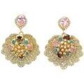 Boucles d'oreille sur Grenoble : Boucles oreilles Avant-Garde Paris Erikaina Dor&eacute;