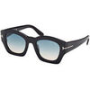 Lunettes de soleil Tom Ford FT1083 GUILLIANA Lunettes de soleil, Noir/Vert, 52 mm