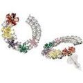 Boucles oreilles Avant-Garde Paris Adrianana Argent&eacute; Grenoble