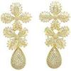 Boucles oreilles Avant-Garde Paris Terezasa Dor&eacute;