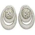 Boucles d'oreille sur Grenoble : Boucles oreilles Avant-Garde Paris Edytala Argent&eacute;