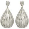 Boucles oreilles Avant-Garde Paris Simonara Argent&eacute;