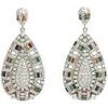 Boucles oreilles Avant-Garde Paris Zlataette Argent&eacute;