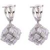 Boucles oreilles Avant-Garde Paris Erikaya Argent&eacute;