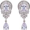 Boucles oreilles Avant-Garde Paris Fridaia Argent&eacute;