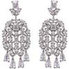 Boucles oreilles Avant-Garde Paris Jelenala Argent&eacute;