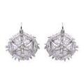 Boucles oreilles Avant-Garde Paris Wilmaette Argent&eacute; Grenoble