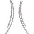 Boucles d'oreille sur Grenoble : Boucles oreilles Avant-Garde Paris Corneliasa Argent&eacute;