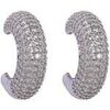 Boucles oreilles Avant-Garde Paris Ines Argent&eacute;