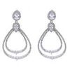 Boucles oreilles Avant-Garde Paris Simonaette Argent&eacute;