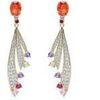 Boucles oreilles Avant-Garde Paris Helenaya Dor&eacute;