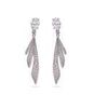 Boucles oreilles Avant-Garde Paris Teodora Argent&eacute;