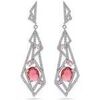 Boucles oreilles Avant-Garde Paris Janaina Argent&eacute;