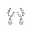 Boucles d'oreille sur Grenoble : Boucles oreilles Avant-Garde Paris Paulina Argent&eacute;