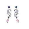 Boucles oreilles Avant-Garde Paris Wandama Argent&eacute;