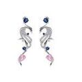 Boucles oreilles Avant-Garde Paris Wandama Argent&eacute;