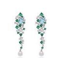 Boucles d'oreille sur Grenoble : Boucles oreilles Avant-Garde Paris Emiliaa Argent&eacute;