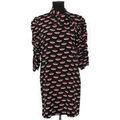 Robe courte Sandro Robe en soie noire