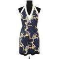 Robe courte Tara Jarmon Robe bleue