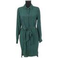 Robe courte Diane Von Furstenberg Robe en soie verte