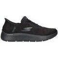 Baskets homme sur Grenoble : Baskets Skechers BASKETS SLIP-INS GO WALK FLEX - SMOTH MOTION NOIR