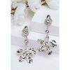 Boucles oreilles Avant-Garde Paris Nicoletara Argent&eacute;