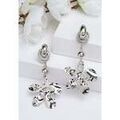 Boucles oreilles Avant-Garde Paris Nicoletara Argent&eacute; Grenoble