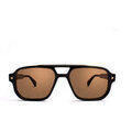 Lunettes sur Grenoble : Lunettes de soleil Xlab Carthag&egrave;ne photochromique Cadres Optiques, Noir/Marron, 55 Noir