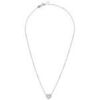 Collier Clio Blue C?ur Angel Blanc