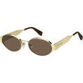 Lunettes sur Grenoble : Lunettes de soleil Marc Jacobs MARC 806/S Lunettes de soleil, Or/Marron, 58 mm Dor&eacute;