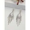 Boucles oreilles Avant-Garde Paris Denisama Argent&eacute;