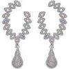 Boucles oreilles Avant-Garde Paris Heidila Argent&eacute;