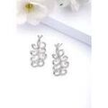 Boucles oreilles Avant-Garde Paris Carmenta Argent&eacute; Grenoble