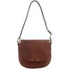 Sac Bandouliere Francinel Sac porte travers Ref 54865 Marron 22*19,5*10 cm