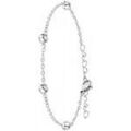 Bracelets Sc Boh&egrave;me B2371-ARGENT Argent&eacute; Grenoble