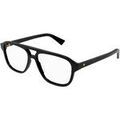 Lunettes de soleil Bottega Veneta BV1294O Cadres Optiques, Noir/Transparent, 56 mm Grenoble
