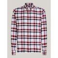 Chemise Tommy Hilfiger Chemise &agrave; carreaux rouge Rouge Grenoble
