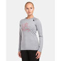 Tee-shirts sur Grenoble : T-shirt Kilpi Sous-v&ecirc;tements thermiques pour femme MAVORA TOP-W Gris