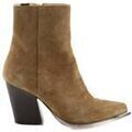 Bottes femme sur Grenoble : Bottines Barbara Bui Boots en daim kaki