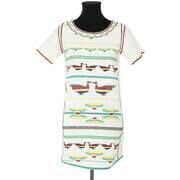 Robe courte Bash Robe en coton beige