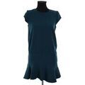 Robes sur Grenoble : Robe courte Bash Robe en laine bleue