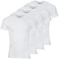 Tee-shirts sur Grenoble : T-shirt Athena Tee-shirt col V, lot de 4, COTON BIO
