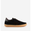 Baskets basses Victoria BASKET BERLIN CICLISTA CRO&Ucirc;TE DE CUIR CARAMEL 1126221 Noir