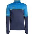 Veste Under Armour Veste d'entra&icirc;nement Challenger 1/4 Zip Bleu Grenoble