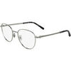 Lunettes de soleil Lacoste L2312 Cadres Optiques, Argent, 52 mm Argent&eacute;