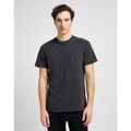Tee-shirts sur Grenoble : T-shirt Lee LL02FPON POCKET TEE-WASHED BLACK
