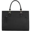 Cabas Crazychic Grand Sac &agrave; Main Cabas Fourre-Tout Capacit&eacute; XL Noir