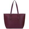 Cabas David Jones Grand Sac &agrave; Main Shopping Fourre-Tout A4 Rouge